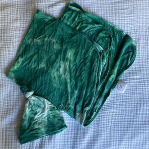 Preemie / NICU swaddle and hat